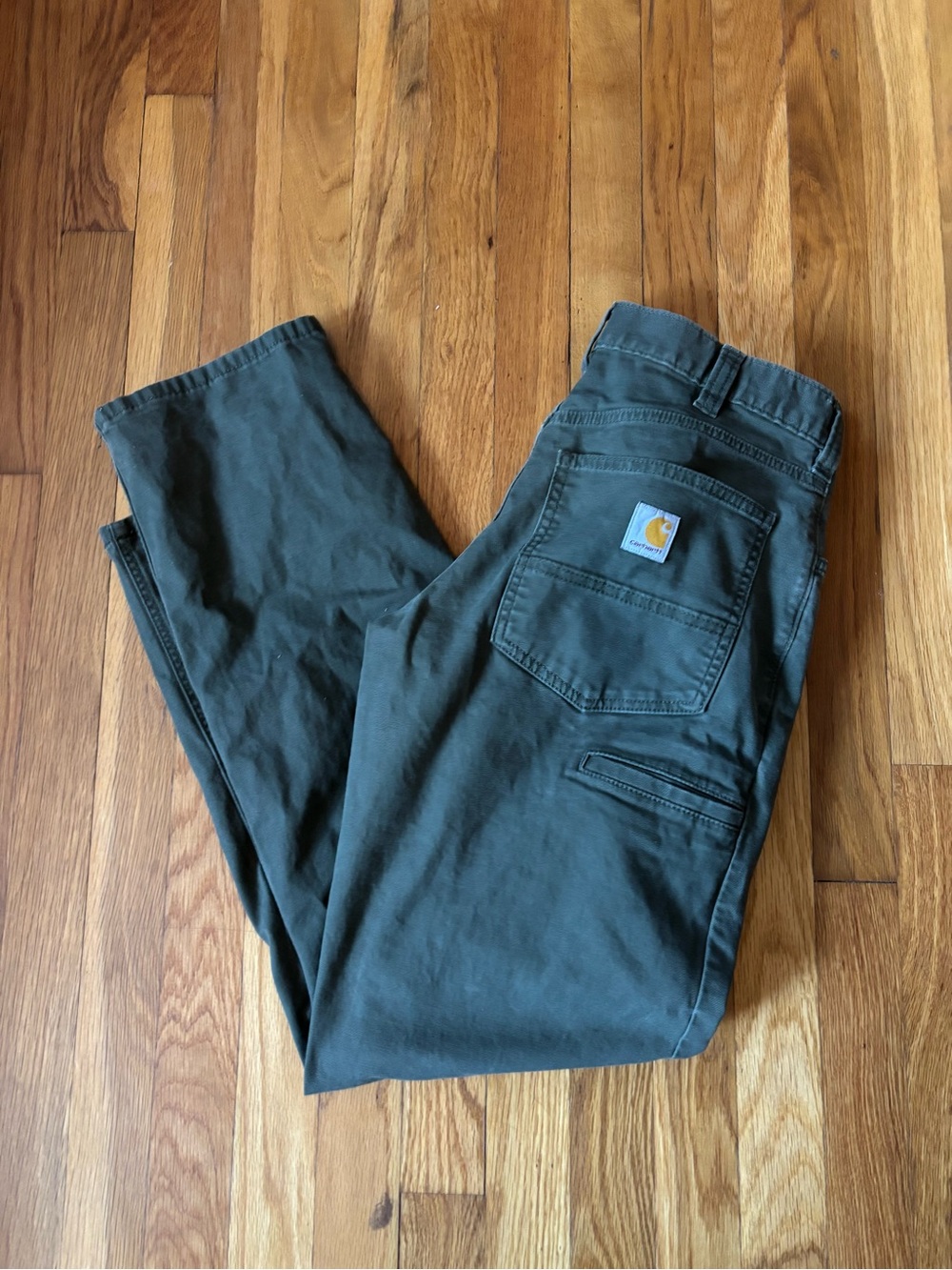 Carhartt Men's Olive Green Utility Cargo Pants